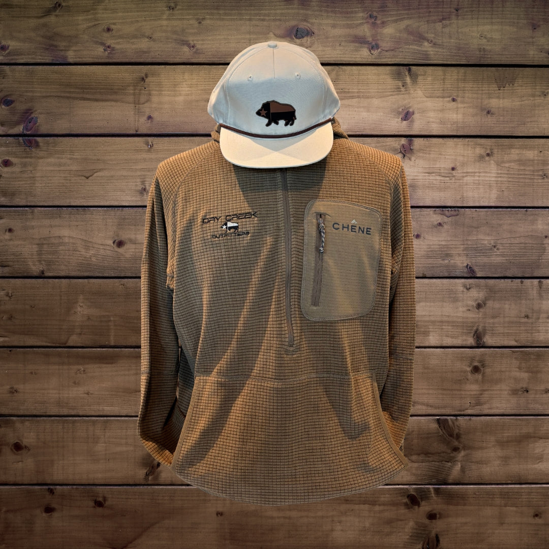 Embroidered Chêne Sixty Series Fleece with Hood