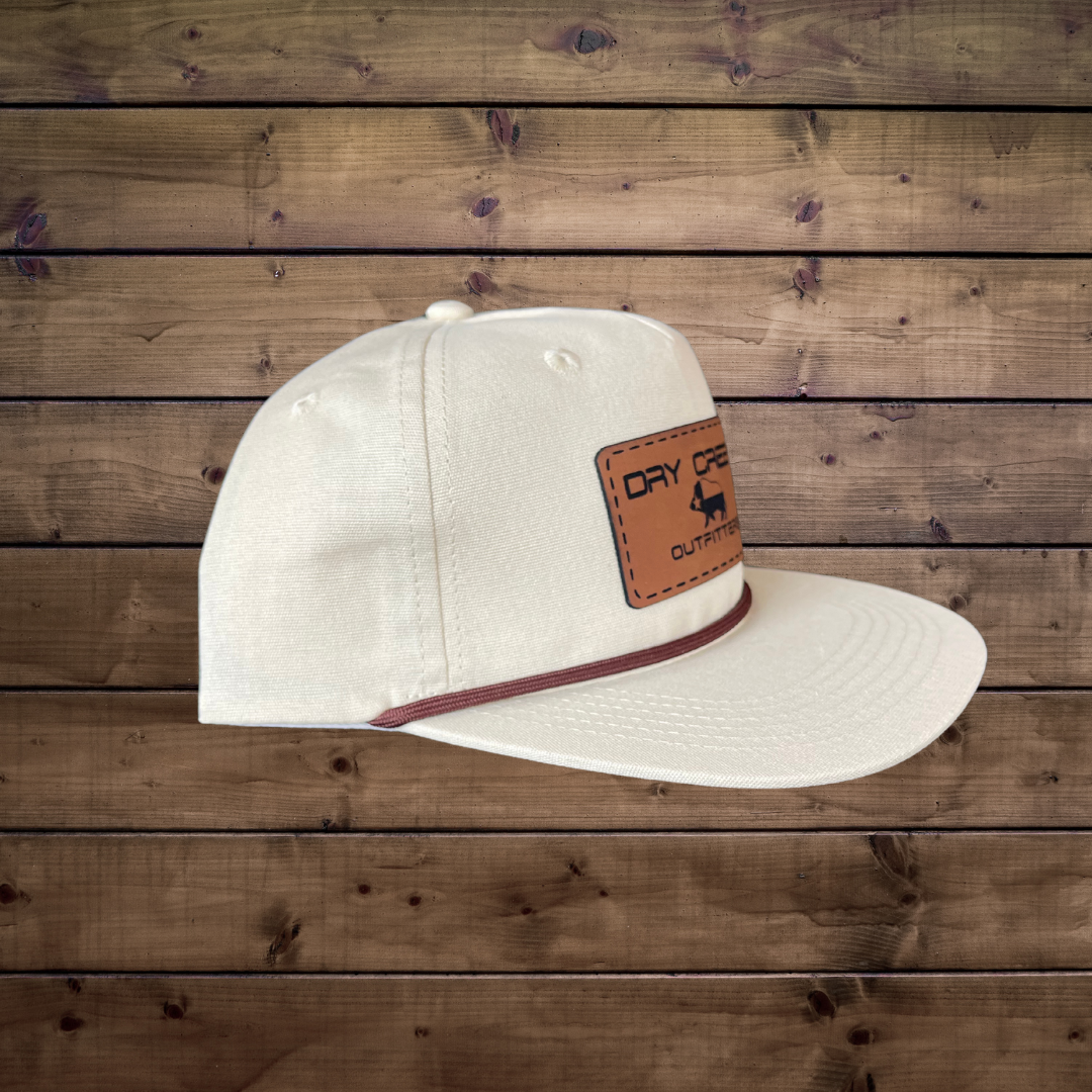 Tan Full Logo Trucker Hat