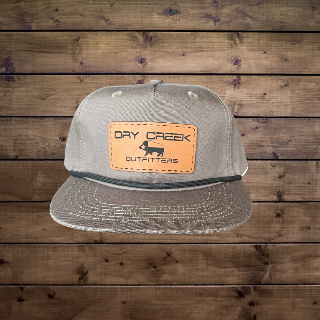 Dark Gray Full Logo Trucker Hat