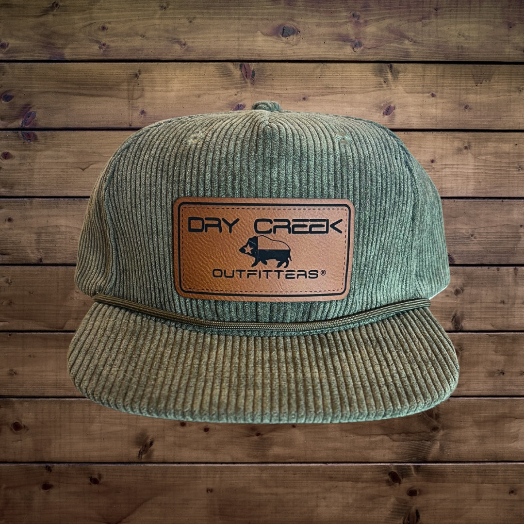 Gator Corduroy Full Logo Trucker Hat