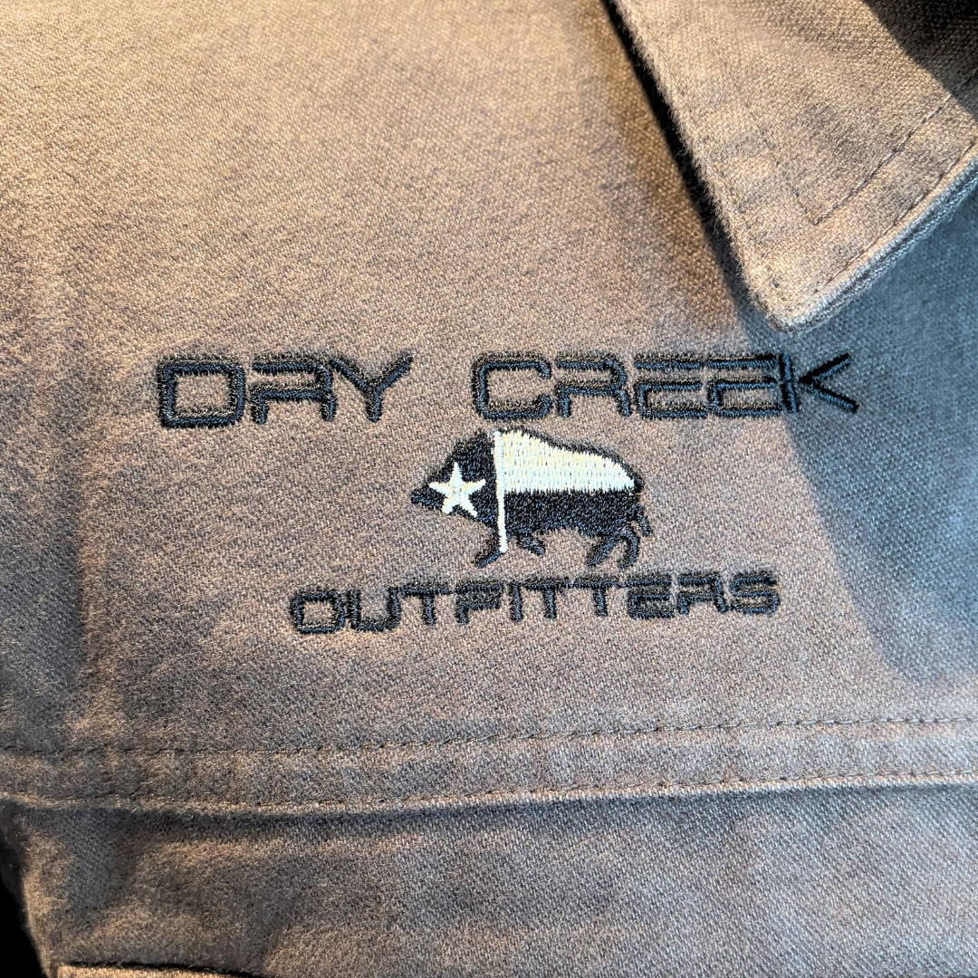 Embroidered Chêne Waterfowler Moleskin Shirt