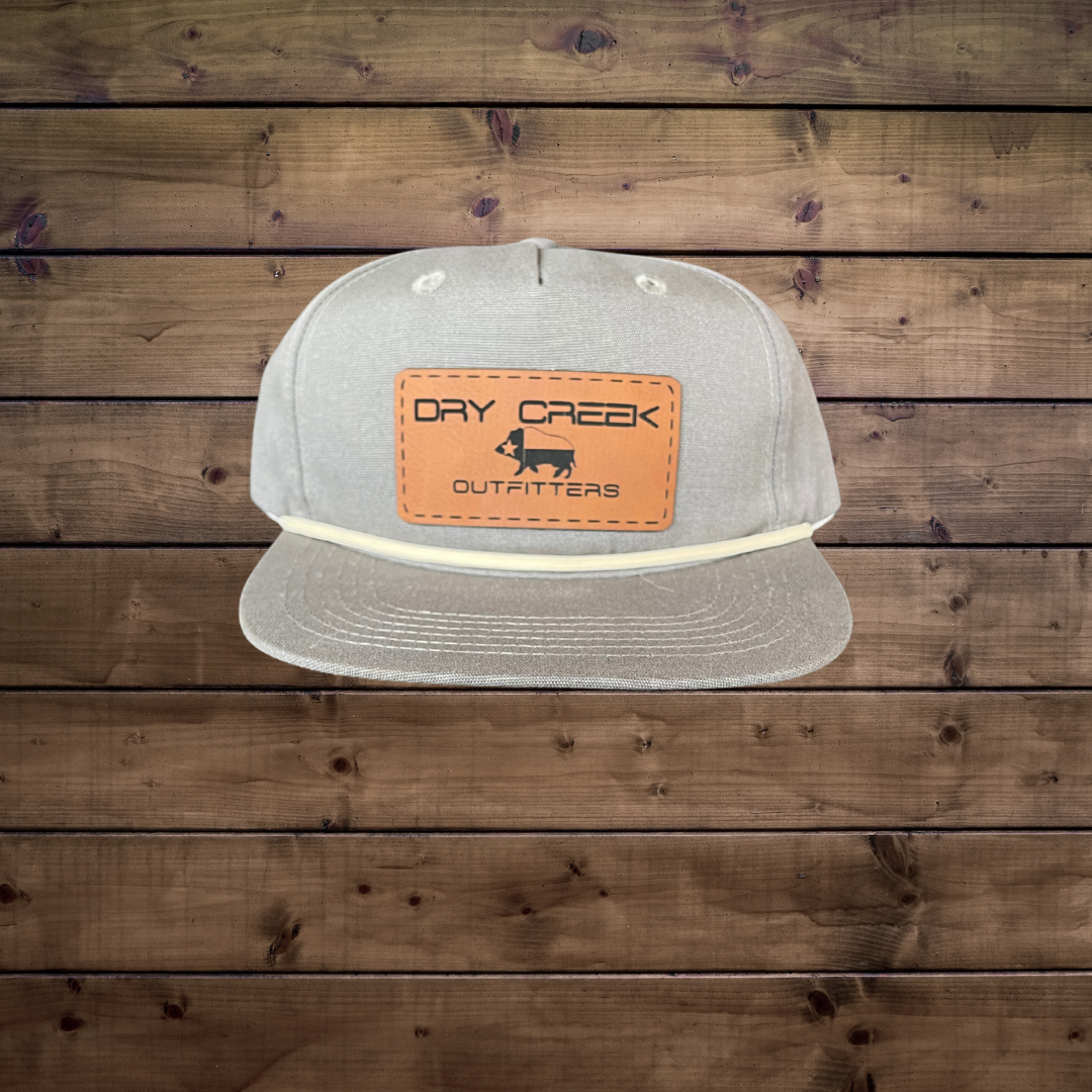 Light Gray Full Logo Trucker Hat