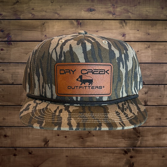 Mossy Oak Old Bottomland Full Logo Trucker Hat