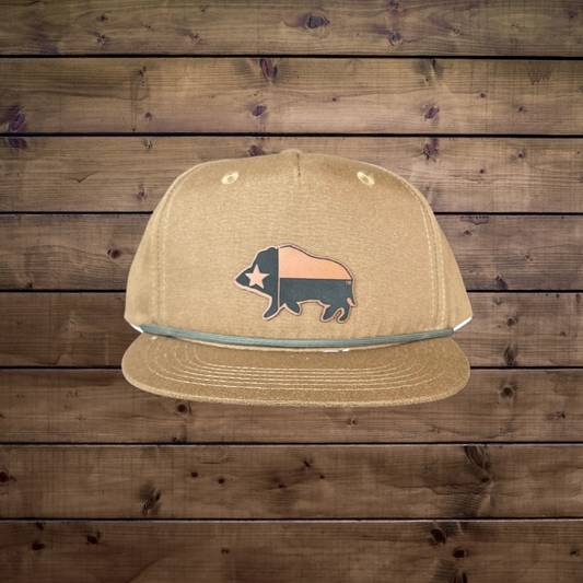 Brown Logo Trucker Hat