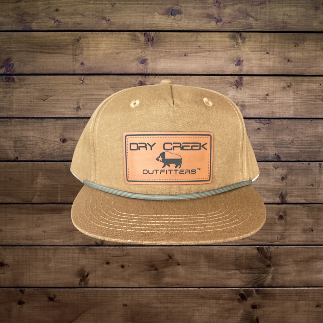 Brown Full Logo Trucker Hat