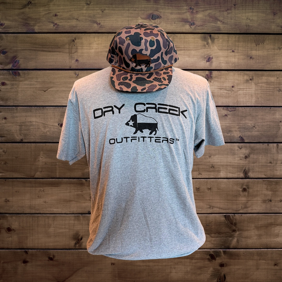 Dry Creek Outfitters Short Sleeve Tee Grey