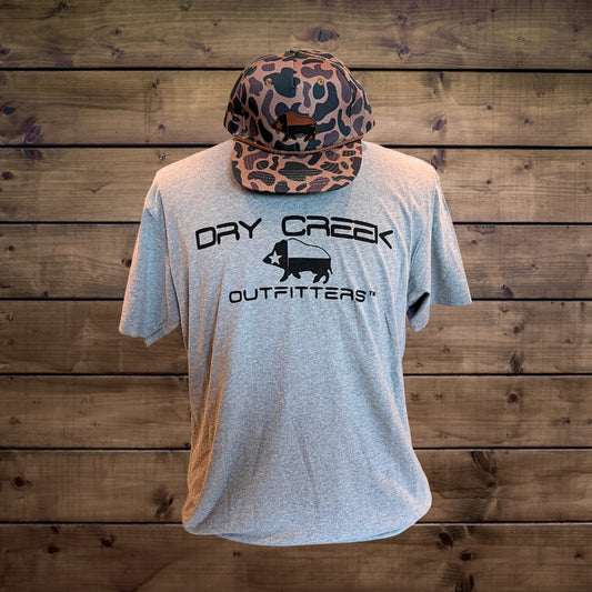 Dry Creek Outfitters Short Sleeve Tee Grey