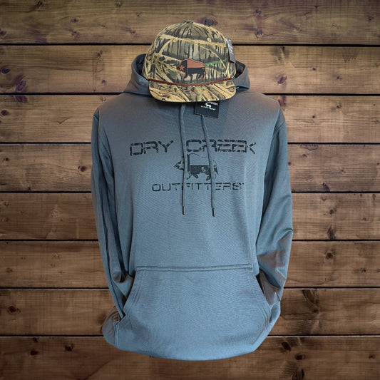 Sport-Tek Hoodie Grey with Black Logo