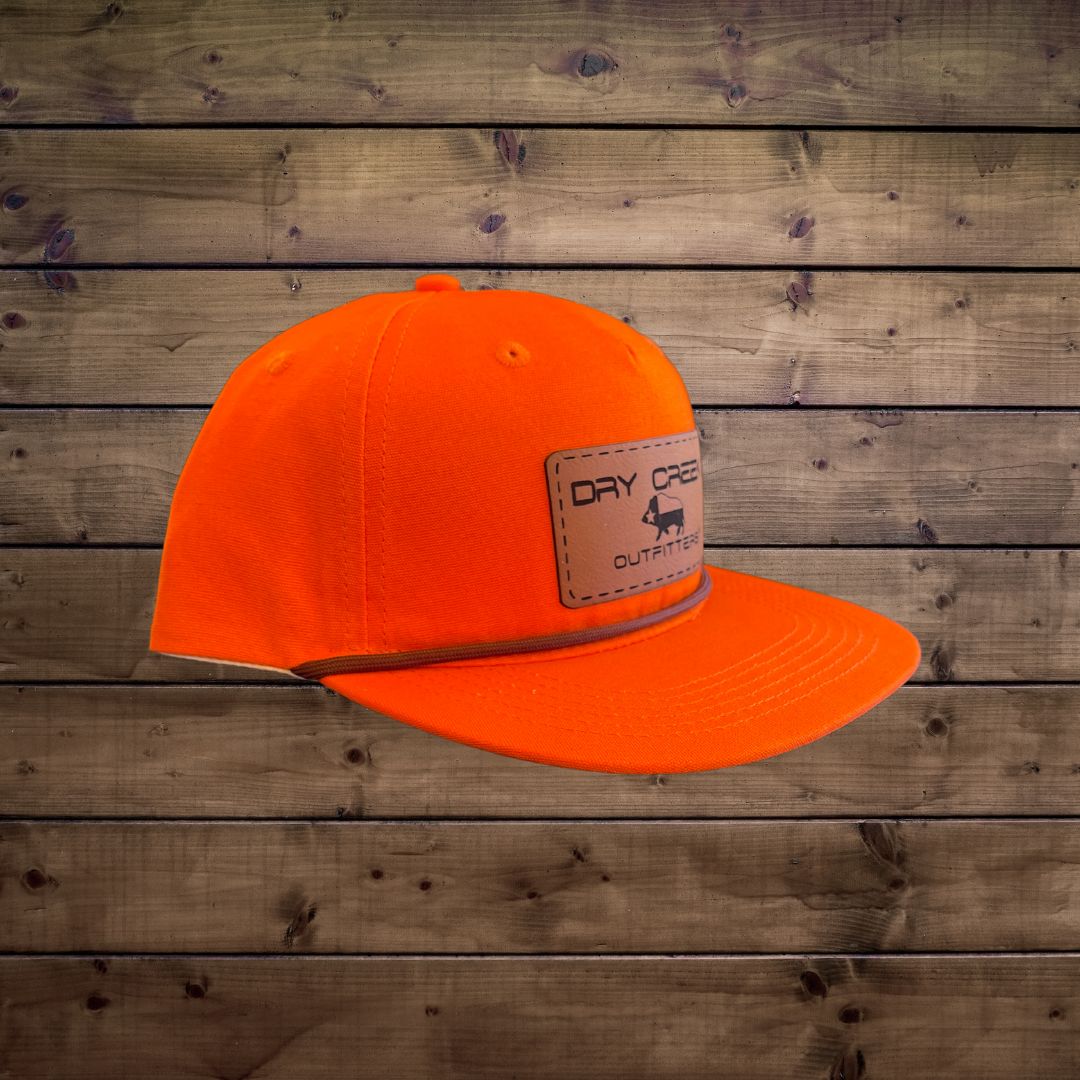 Hunter Orange Full Logo Trucker Hat