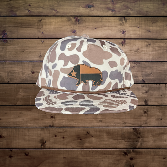 Light Camo Logo Trucker Hat