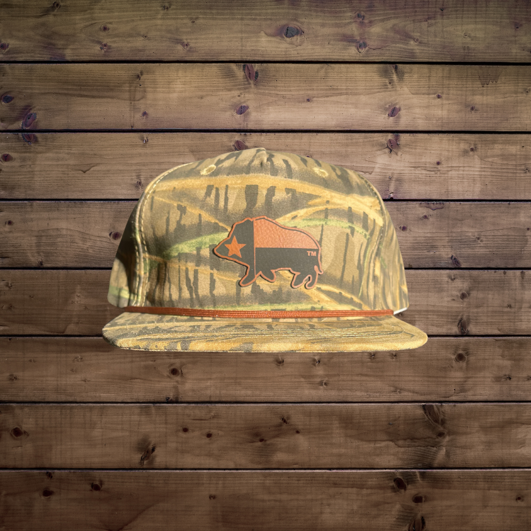 Mossy Oak Camo Logo Trucker Hat