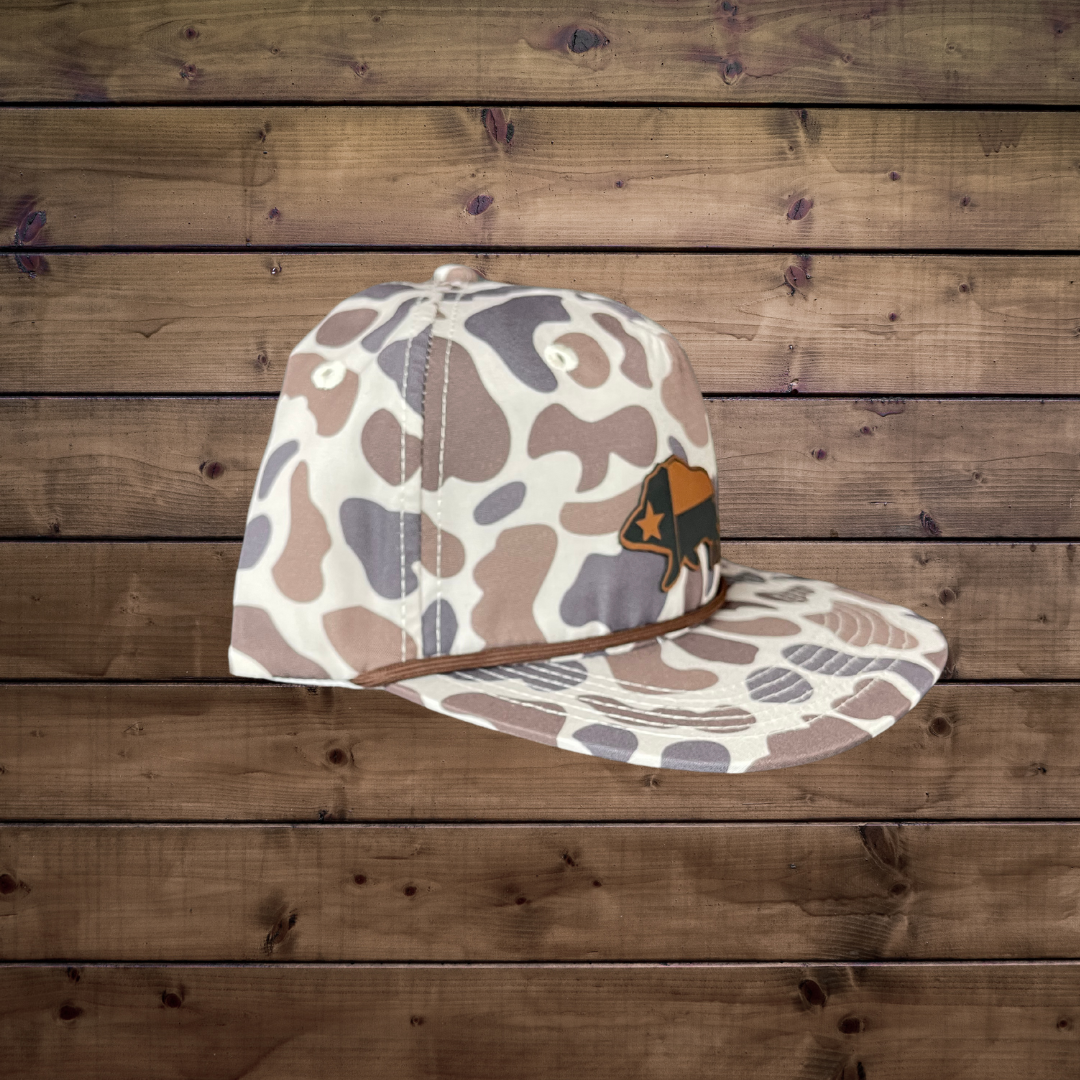 Light Camo Logo Trucker Hat