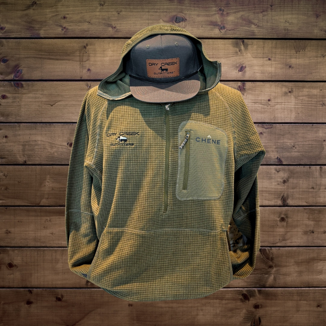 Embroidered Chêne Sixty Series Fleece with Hood